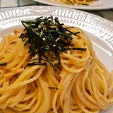 旨い明太子パスタ♪基本の簡単レシピ